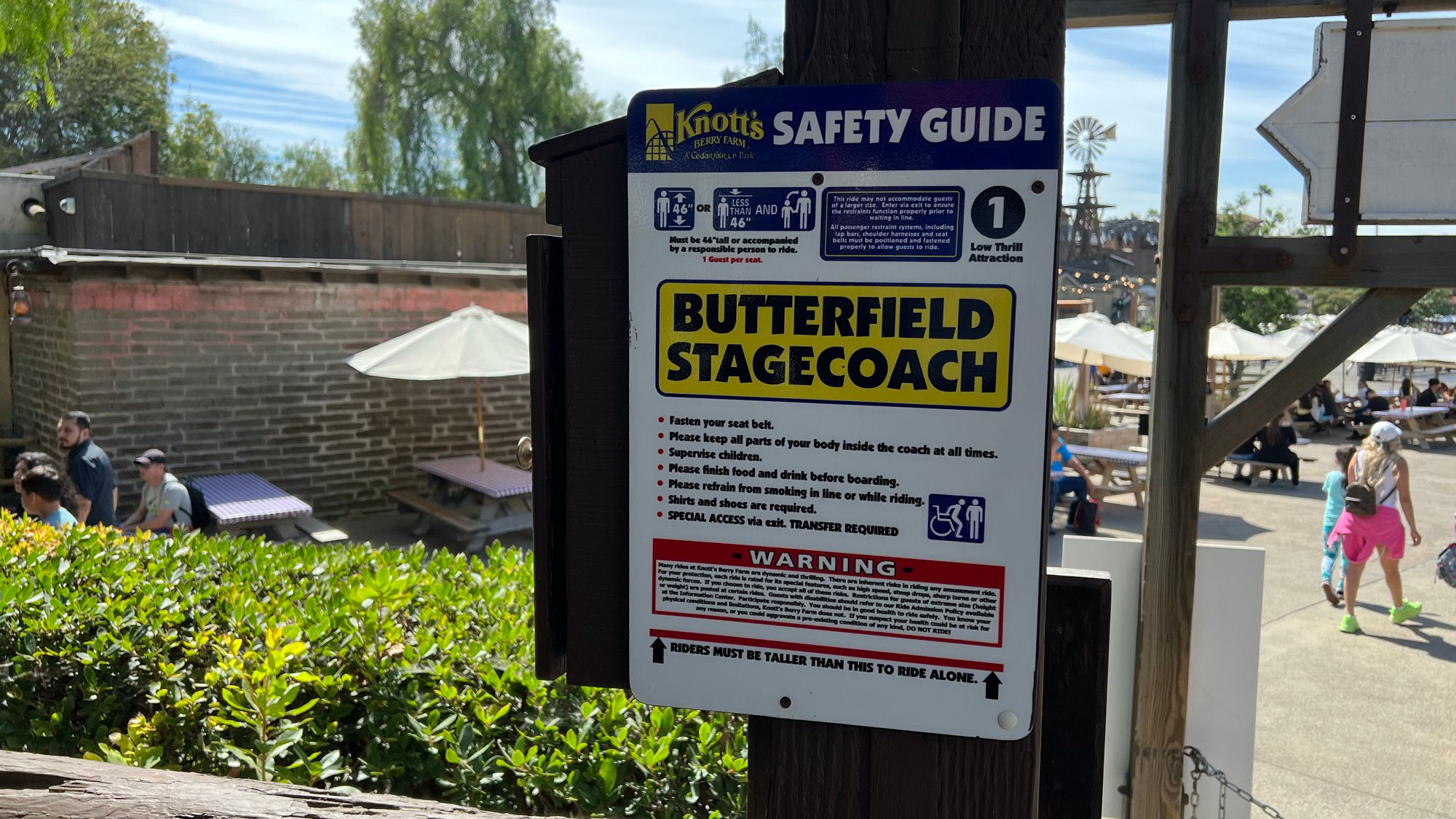 Butterfield Stagecoach Safety Guide