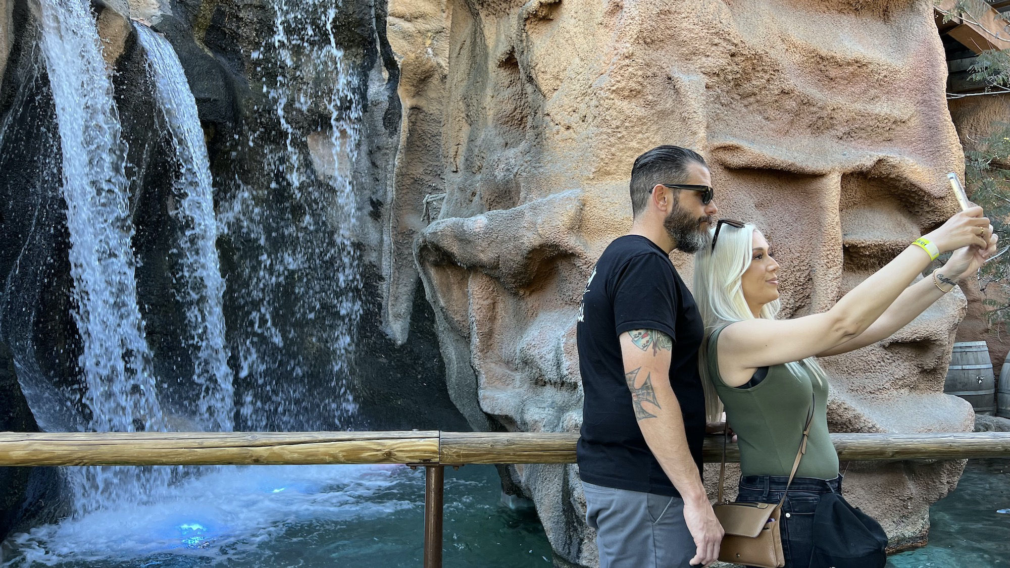 Calico Mine Ride Selfie