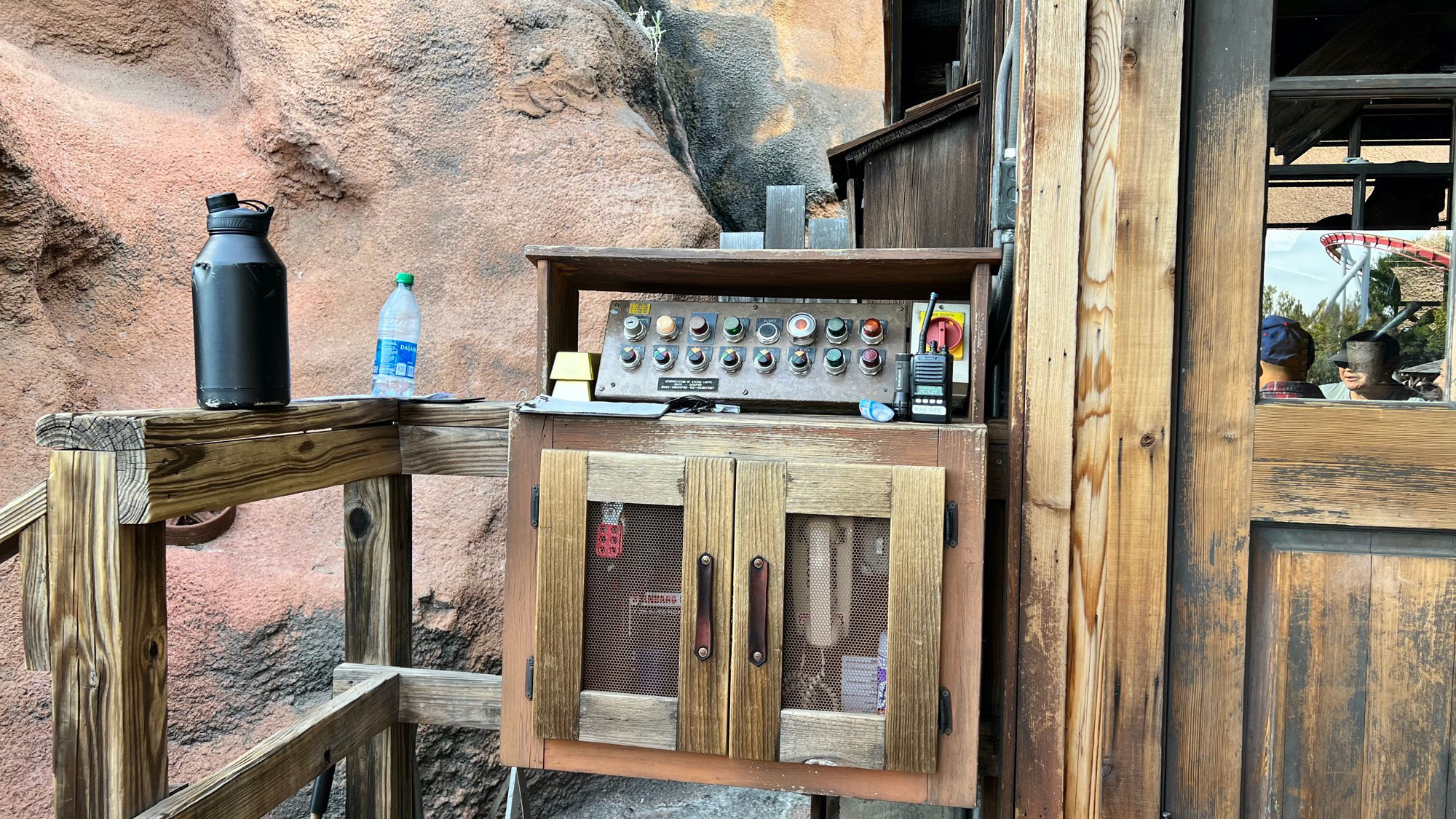 Calico Mine Ride Controls