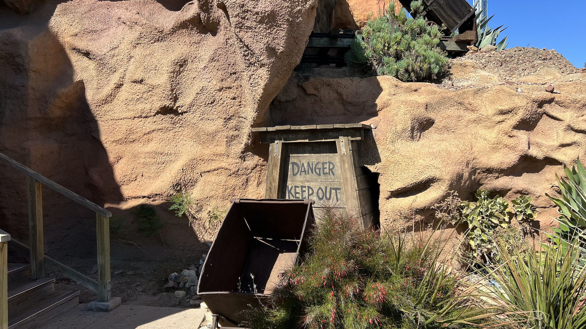 Calico Mine Ride Keep Out