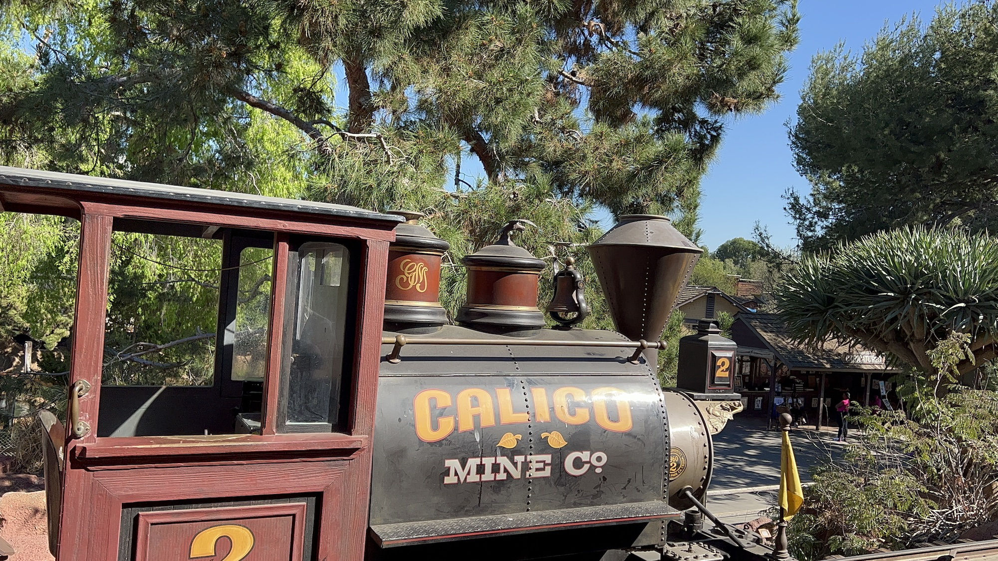 Calico Mine Ride Train 2 Close Up