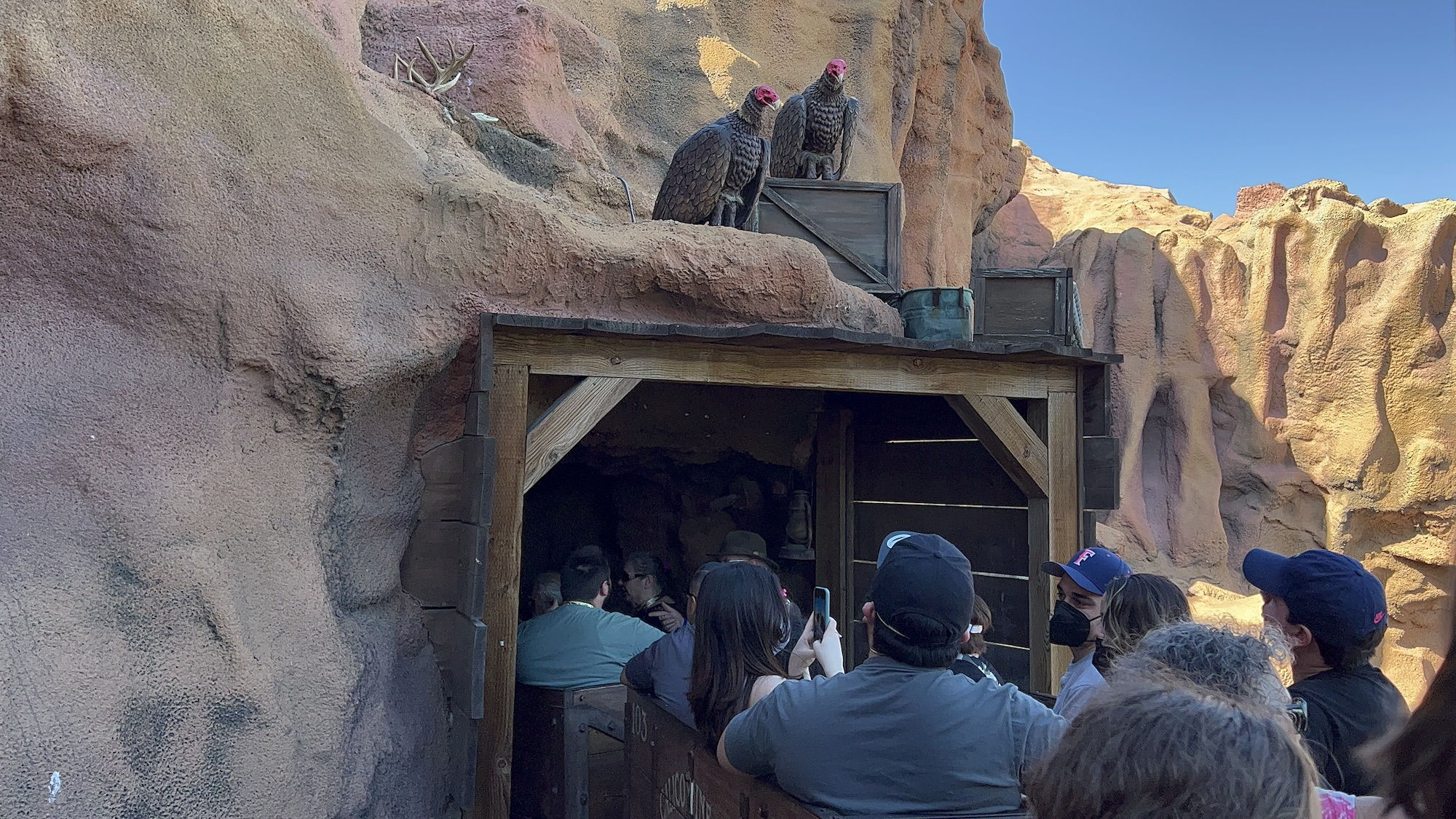 Calico Mine Ride Turkey Vultures