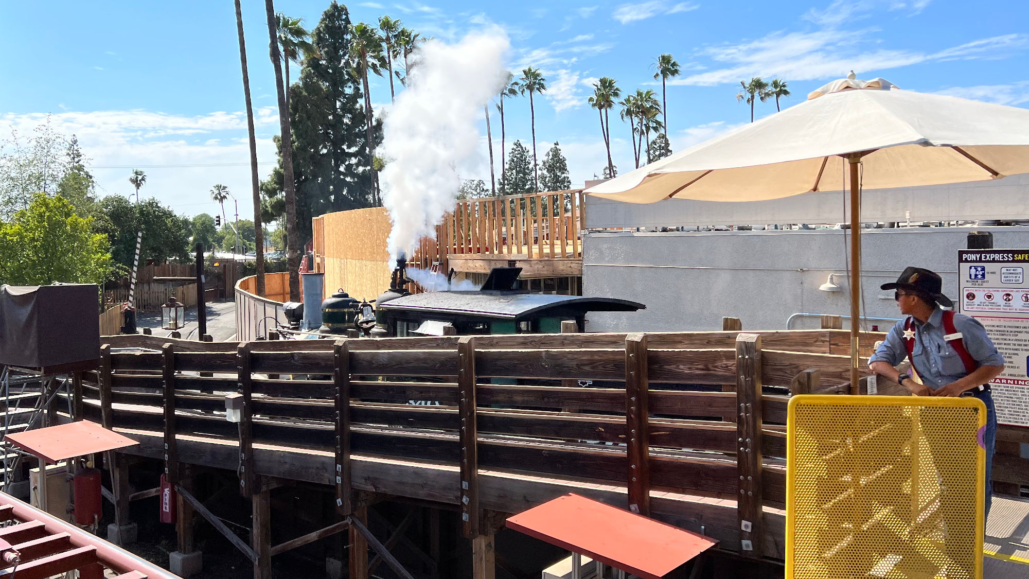 Knott's Berry Farm View from Pony Express