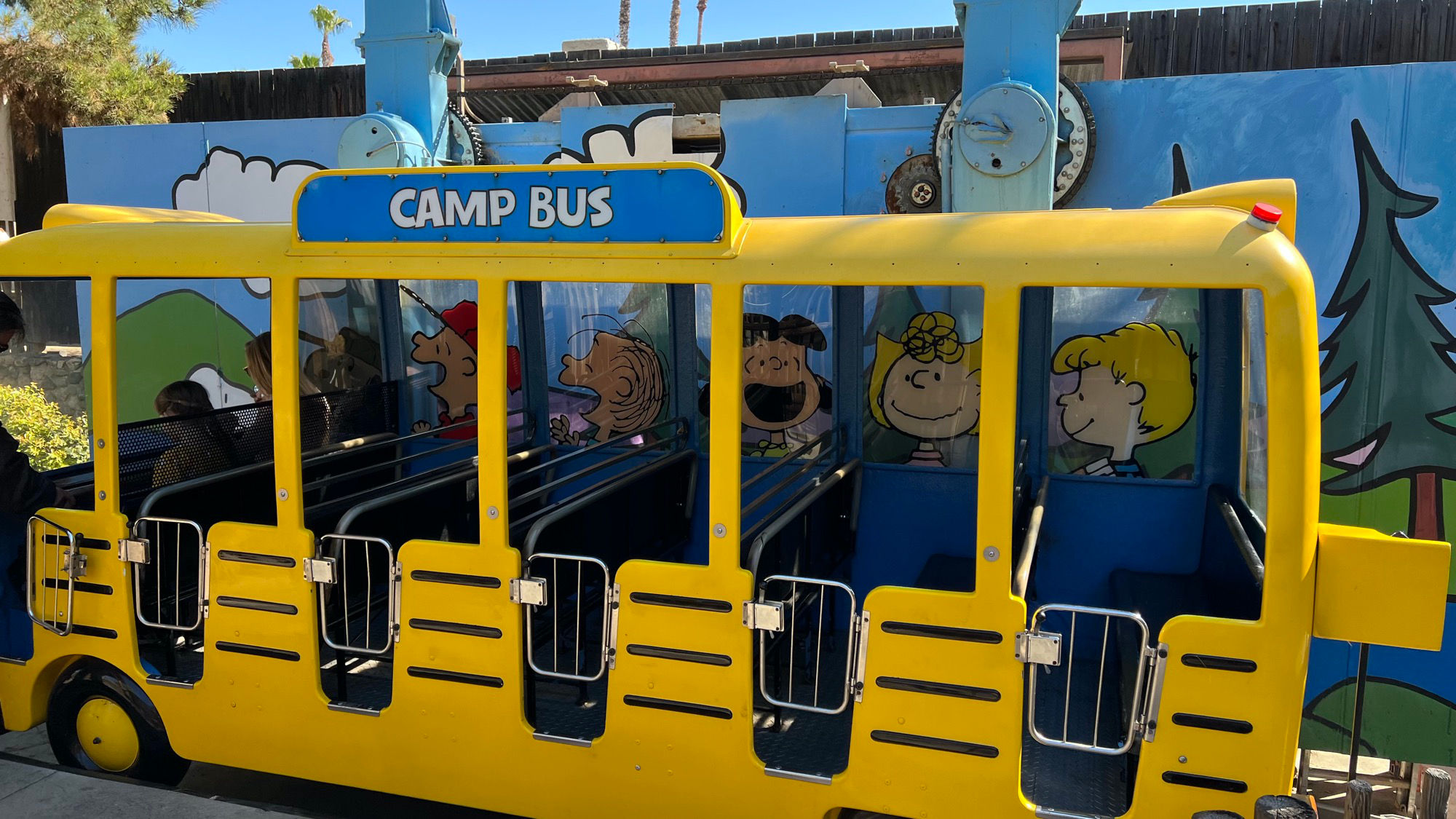 Camp Snoopy Camp Bus