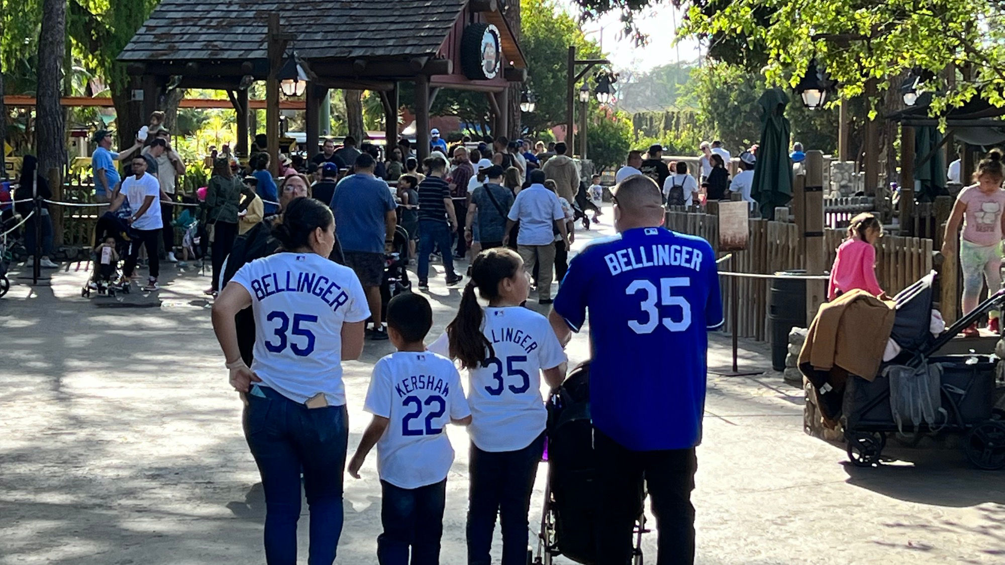 Knott's Berry Farm Dodger Fans