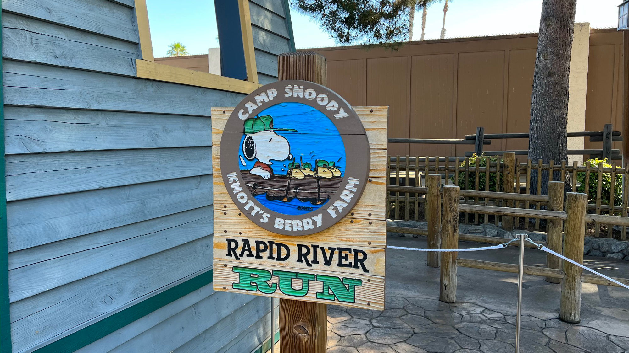 Camp Snoopy Rapid River Run