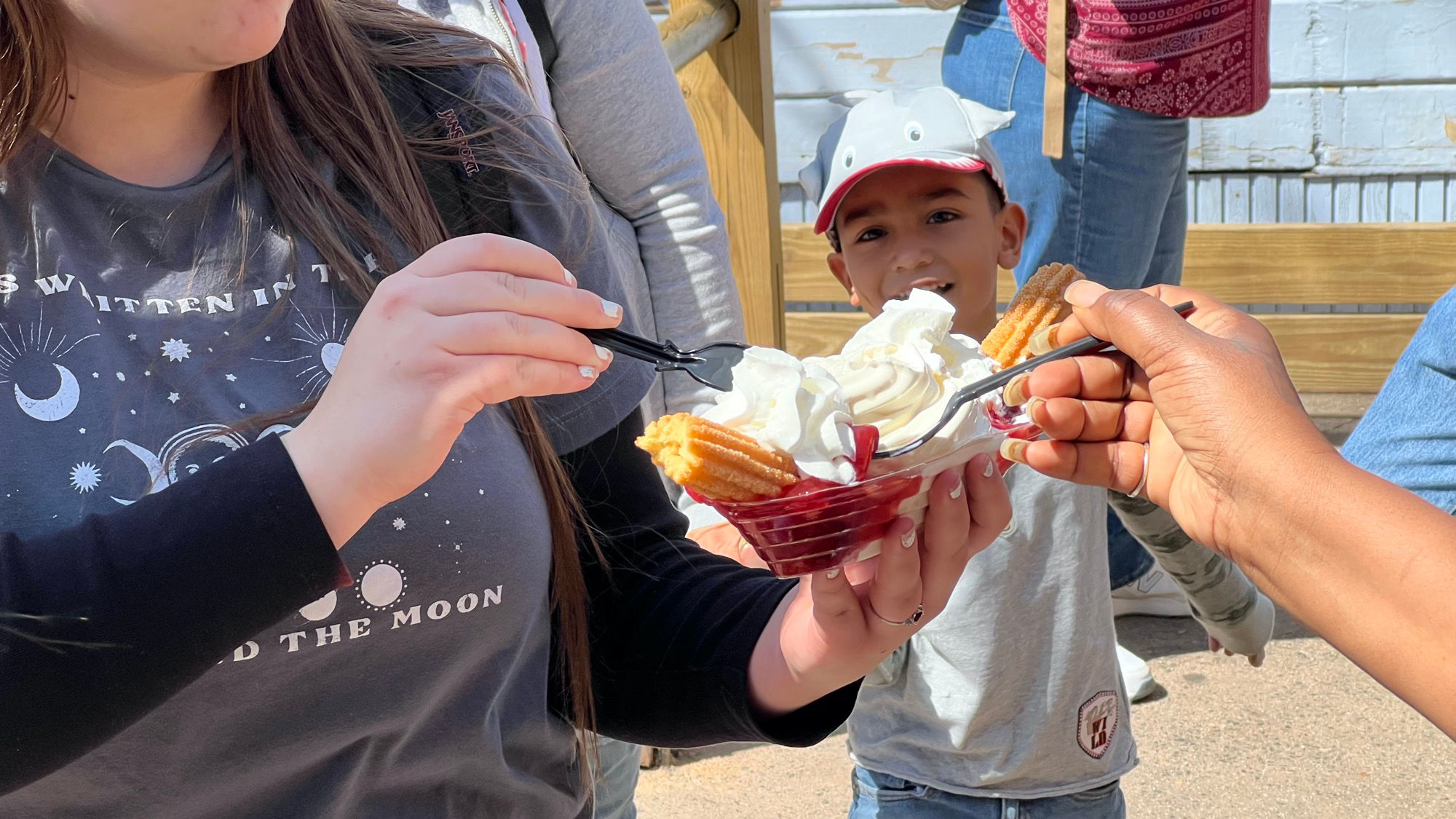 Churro Sundae