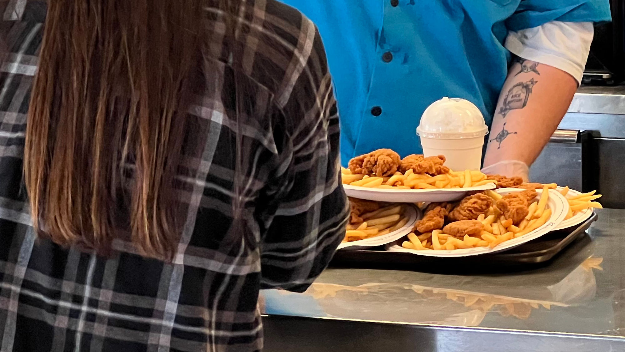 Coasters Drive In Chicken Tender Baskets