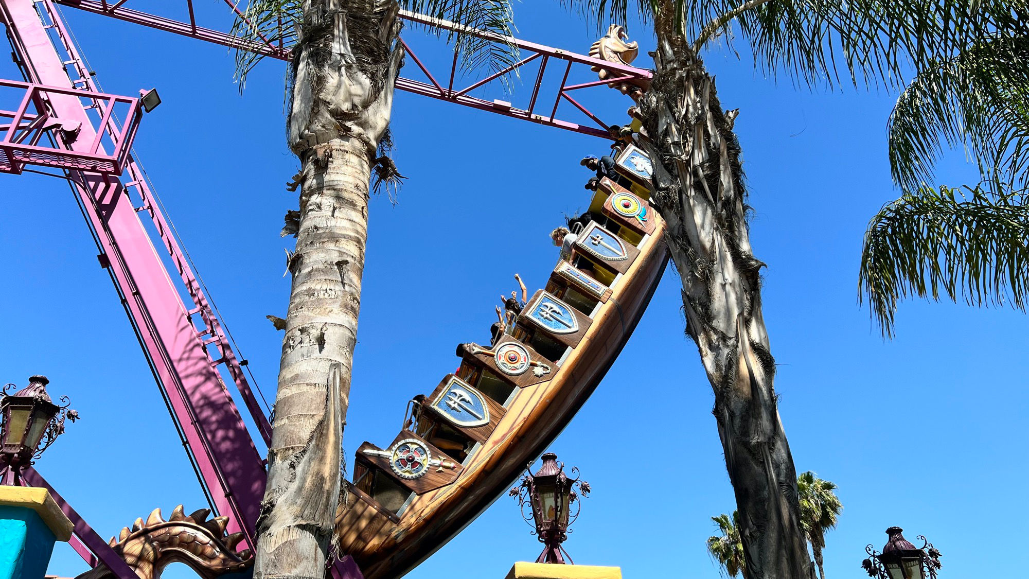Iron Dragon Wooden Coaster Cutout – Knott's Berry Farm Marketplace