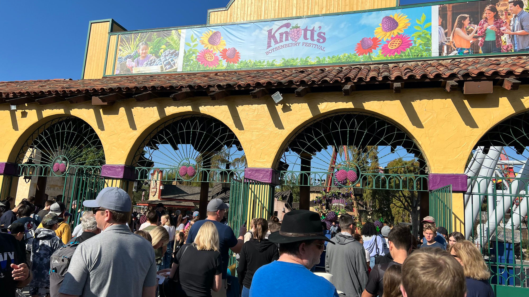 Entrance Gate Boysenberry Festival