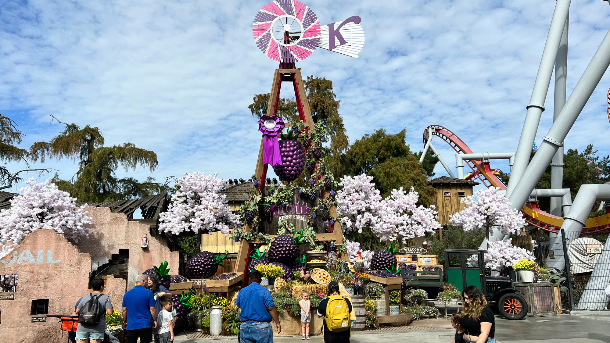 Boysenberry Festival Windmill