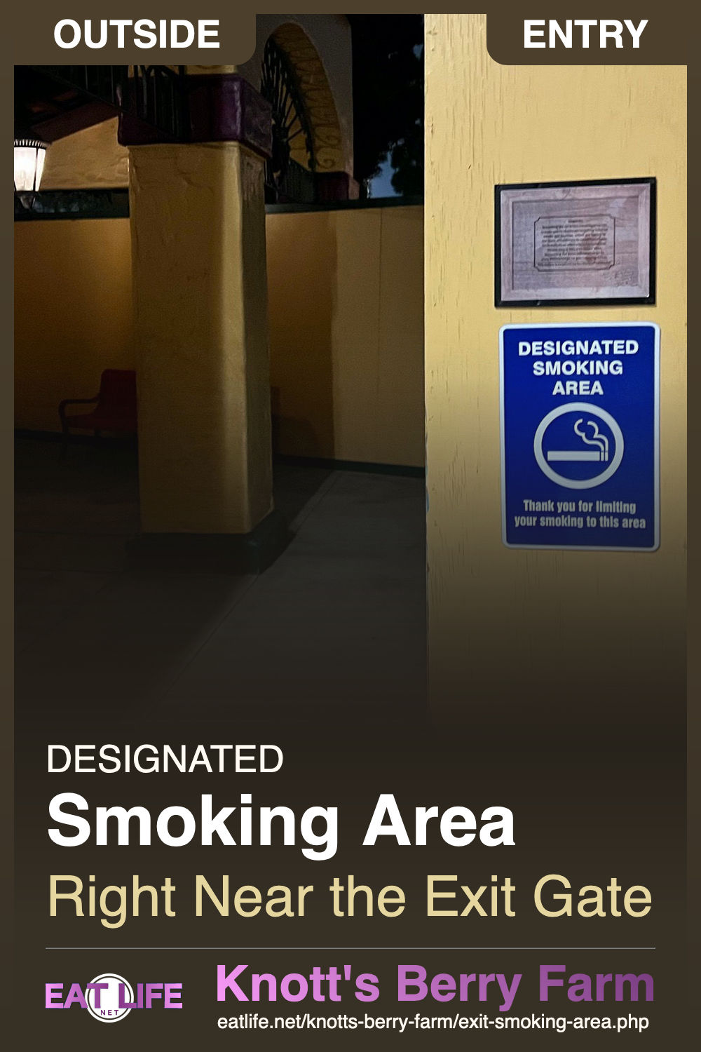 Exit Smoking Area