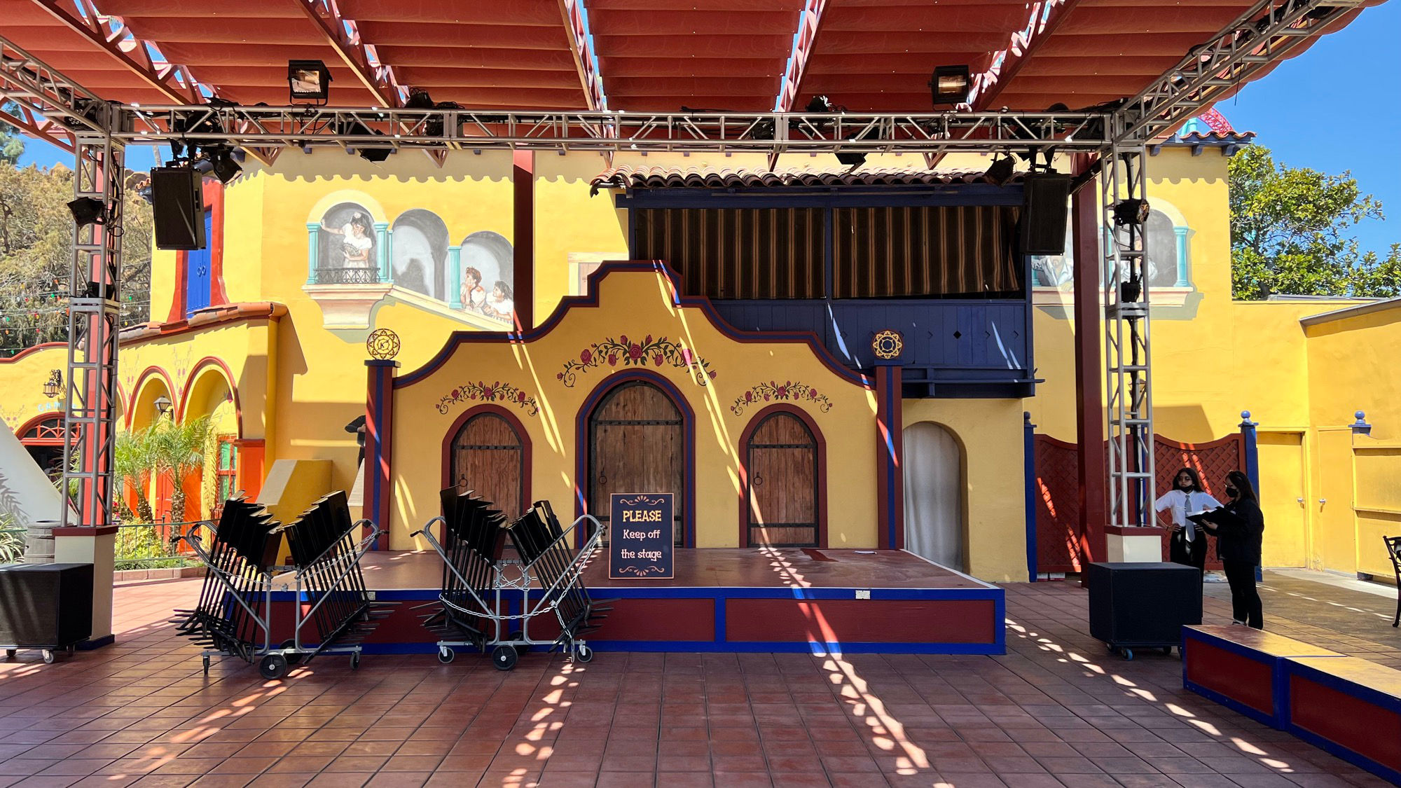 Fiesta Plaza Stage