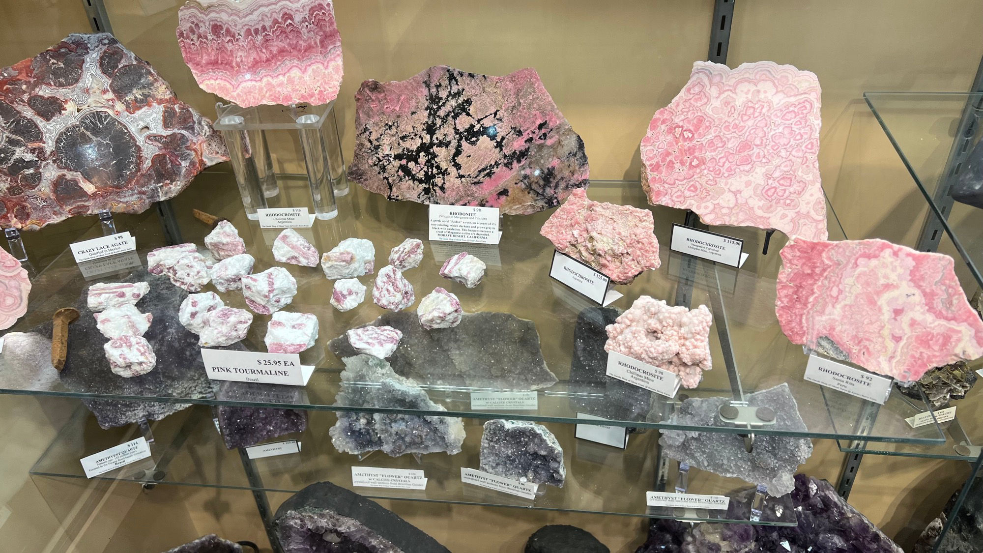 Geode Shop Pink Tourmaline