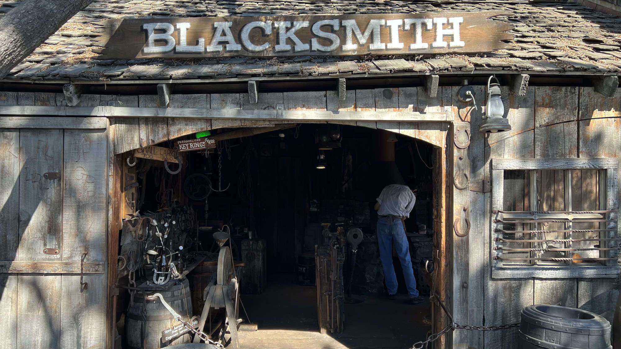 Ghost Town Blacksmith Side Door