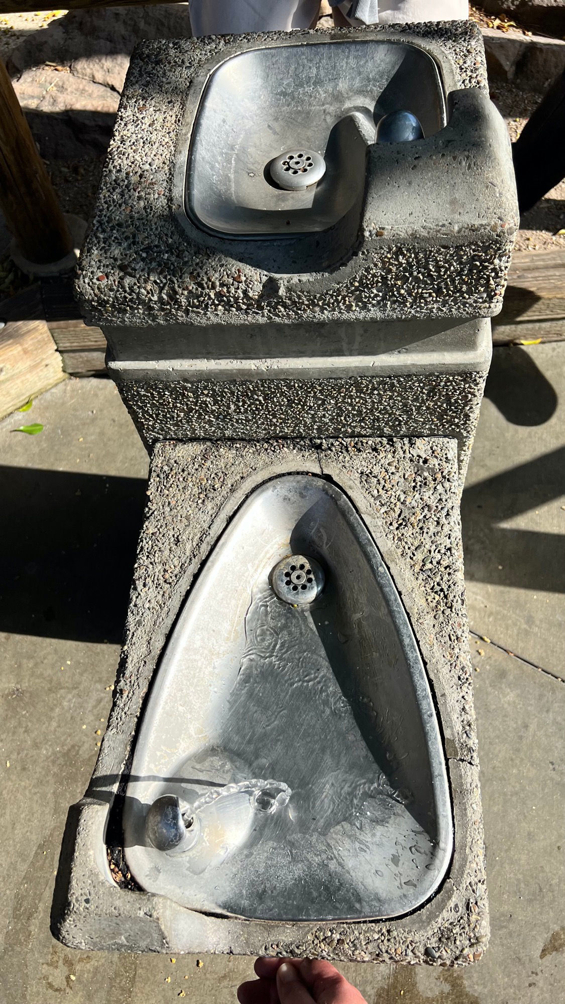 Ghost Town Restroom Drinking Fountain