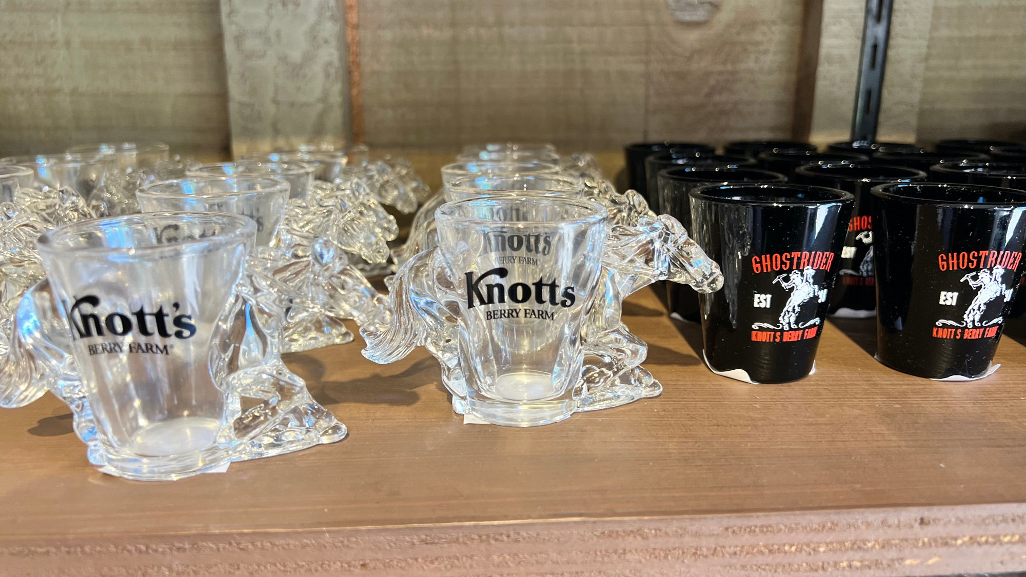 Ghostrider Goods Knott's Shot Glasses