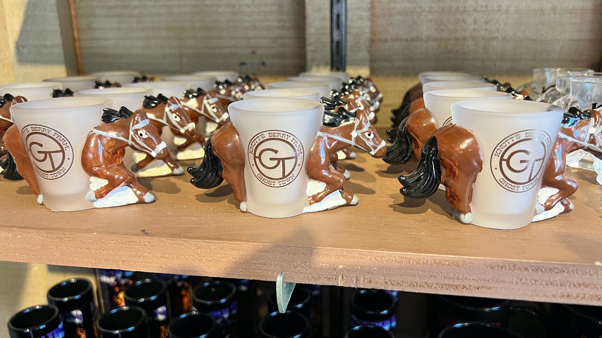 Ghostrider Goods Ghost Town Shot Glasses 