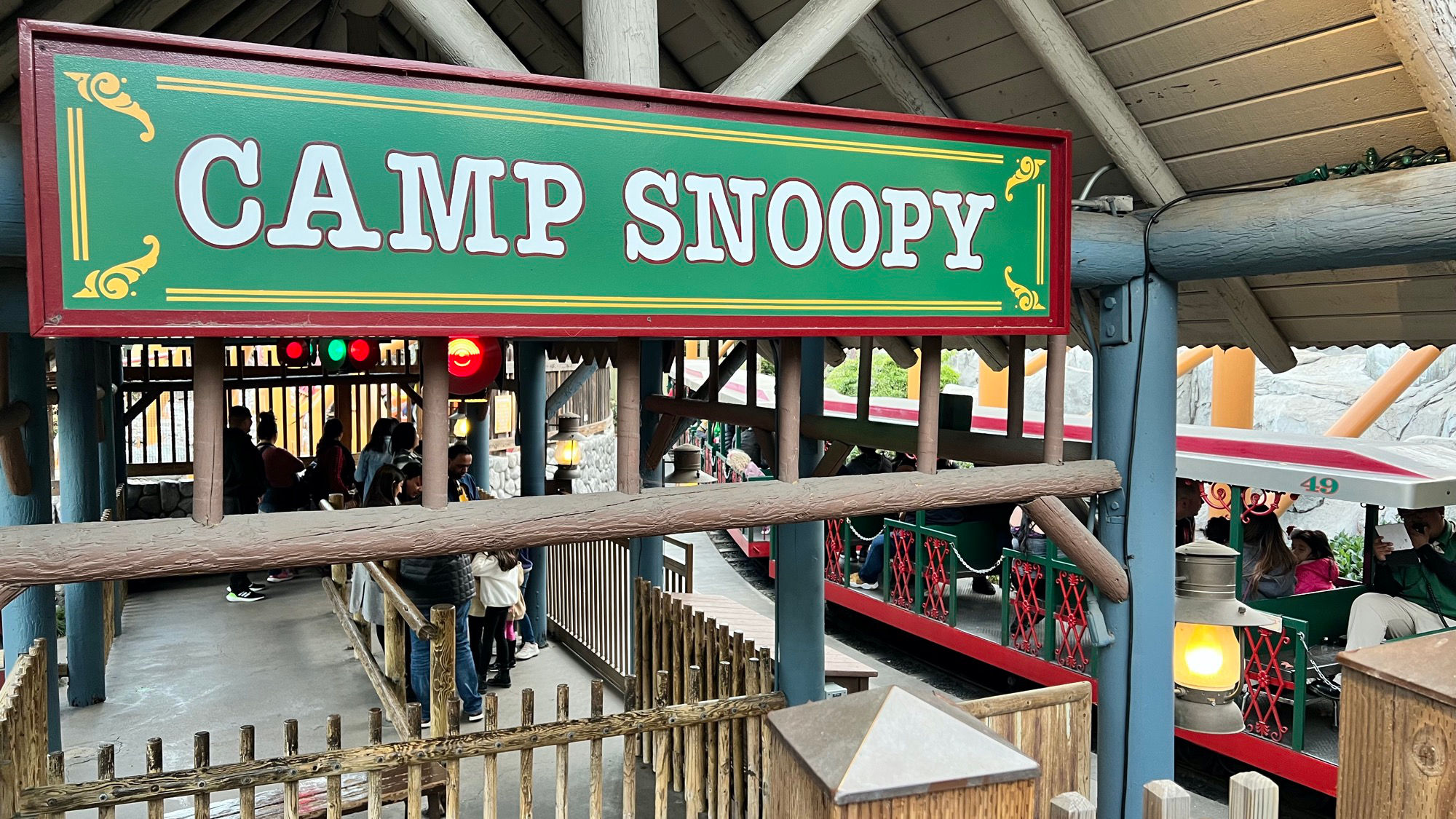 Grand Sierra Railroad Camp Snoopy