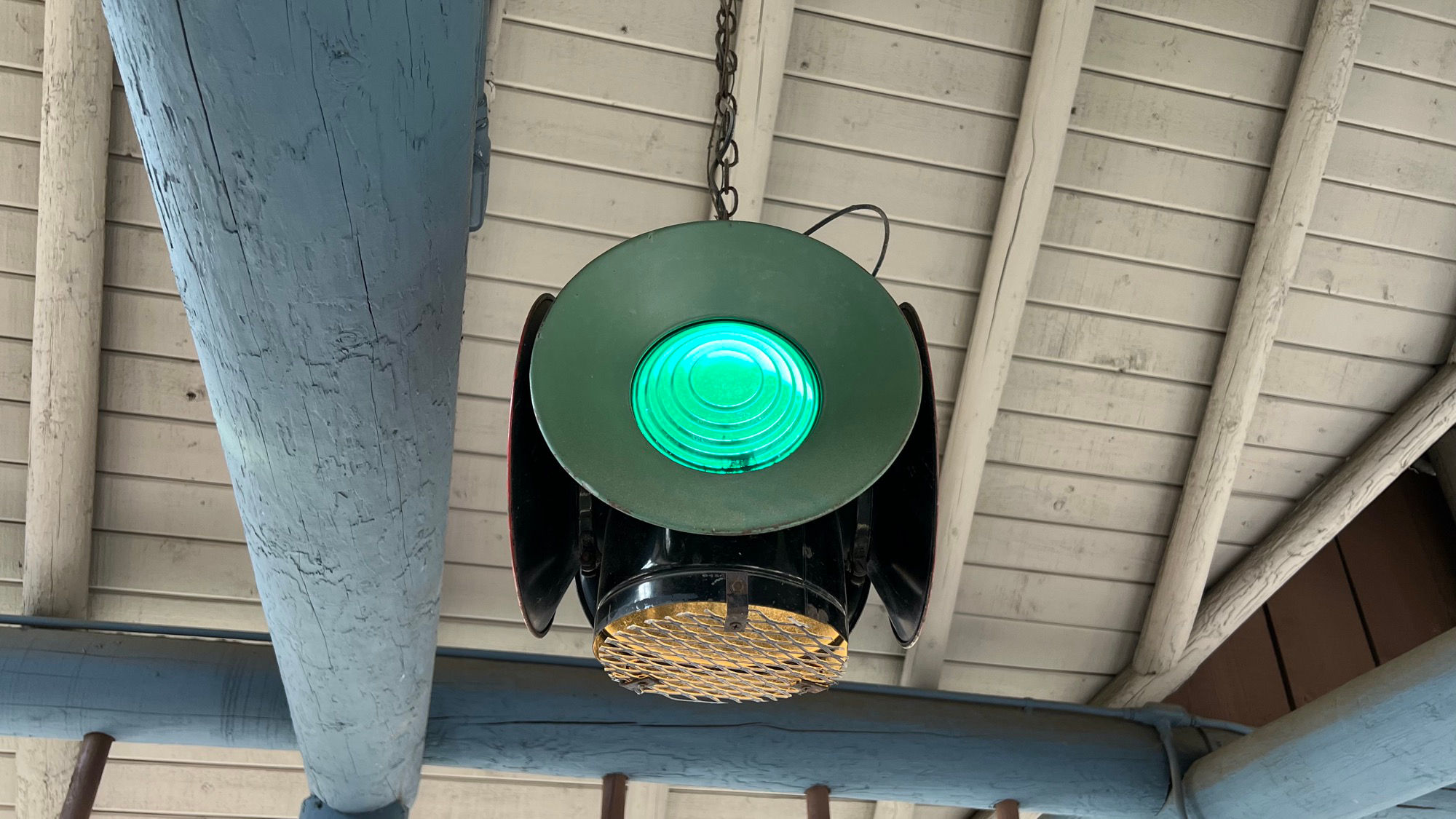 Grand Sierra Railroad Green Signal Light