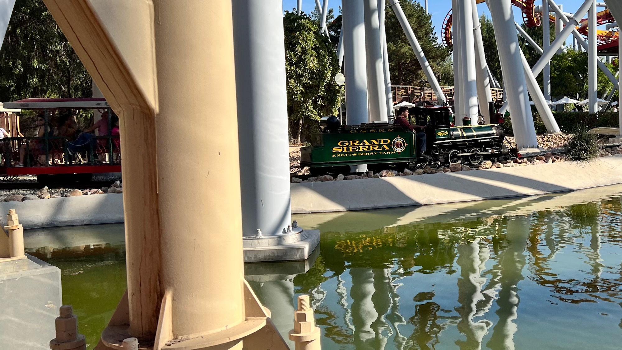 Grand Sierra Railroad view from the San Gabriel Mission Model