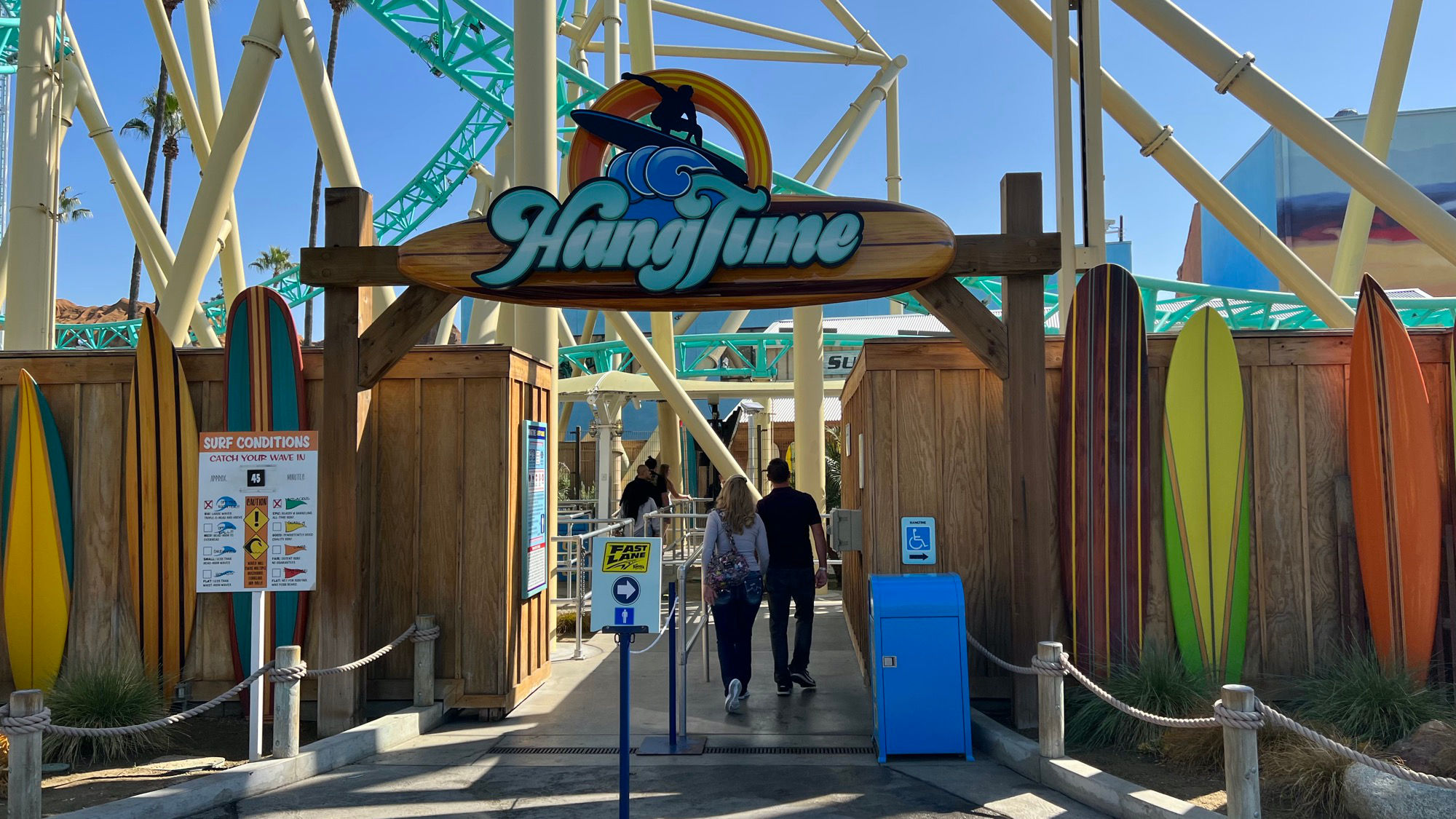 HangTime Entrance Sign