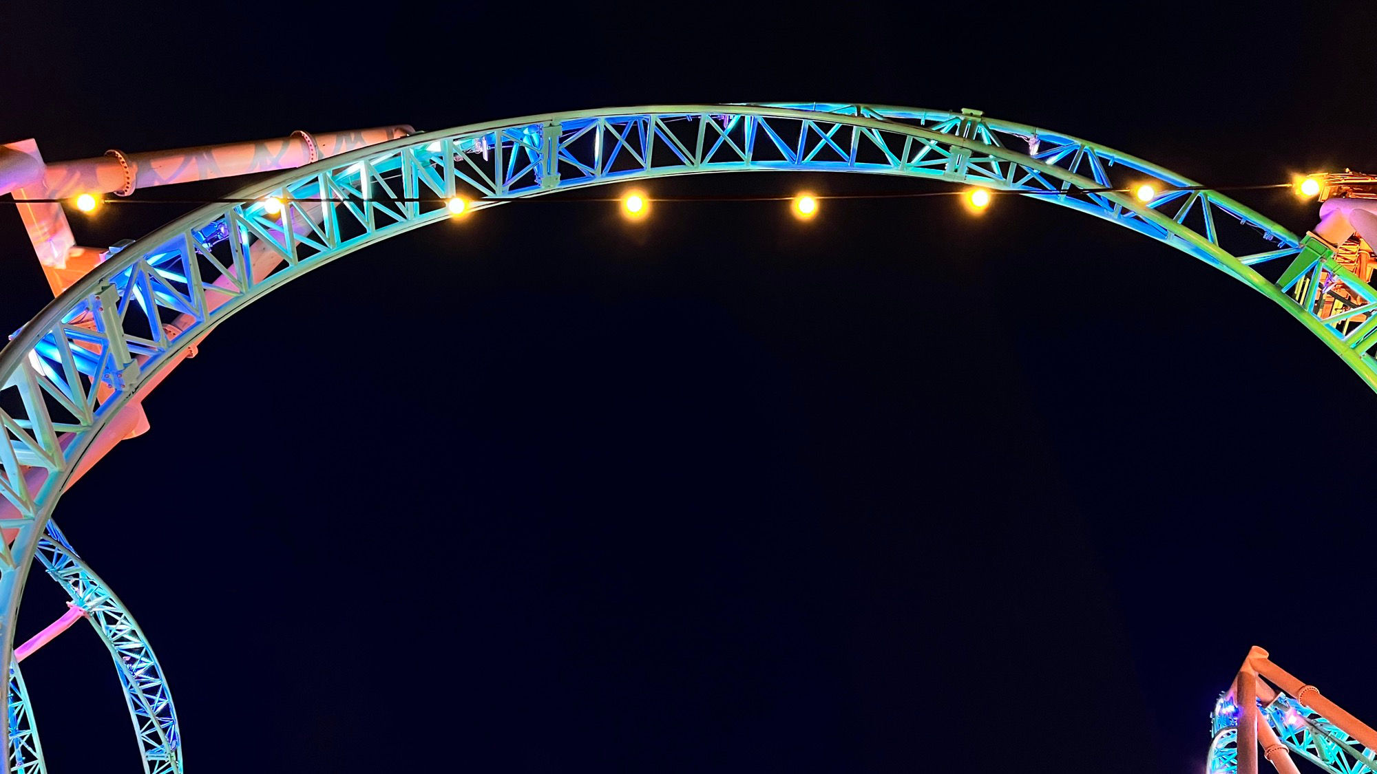 HangTime Track at Night