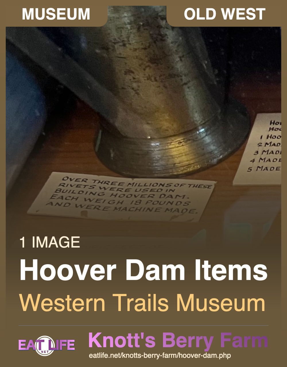 Hoover Dam Items