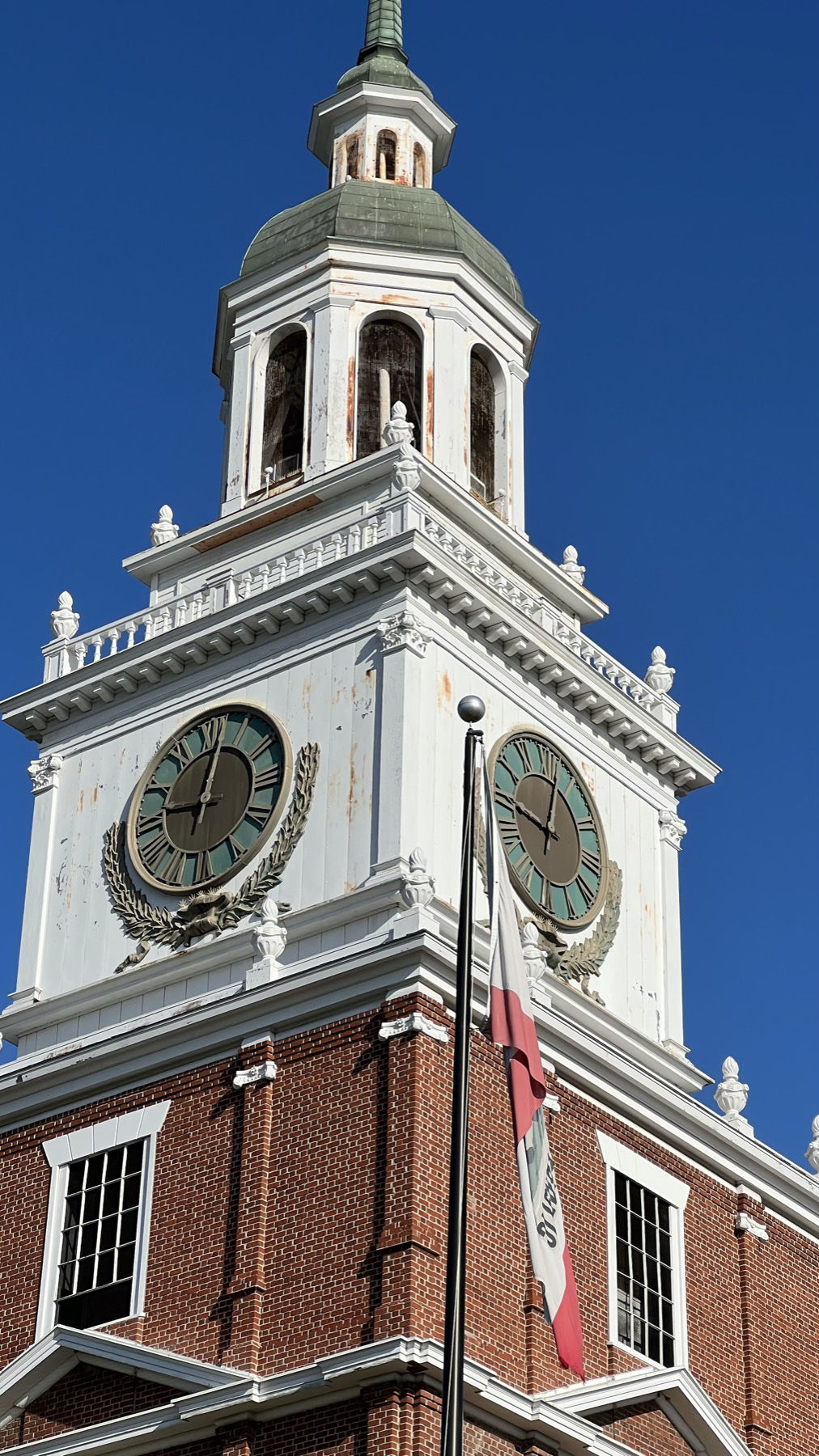 Independence Hall Clock