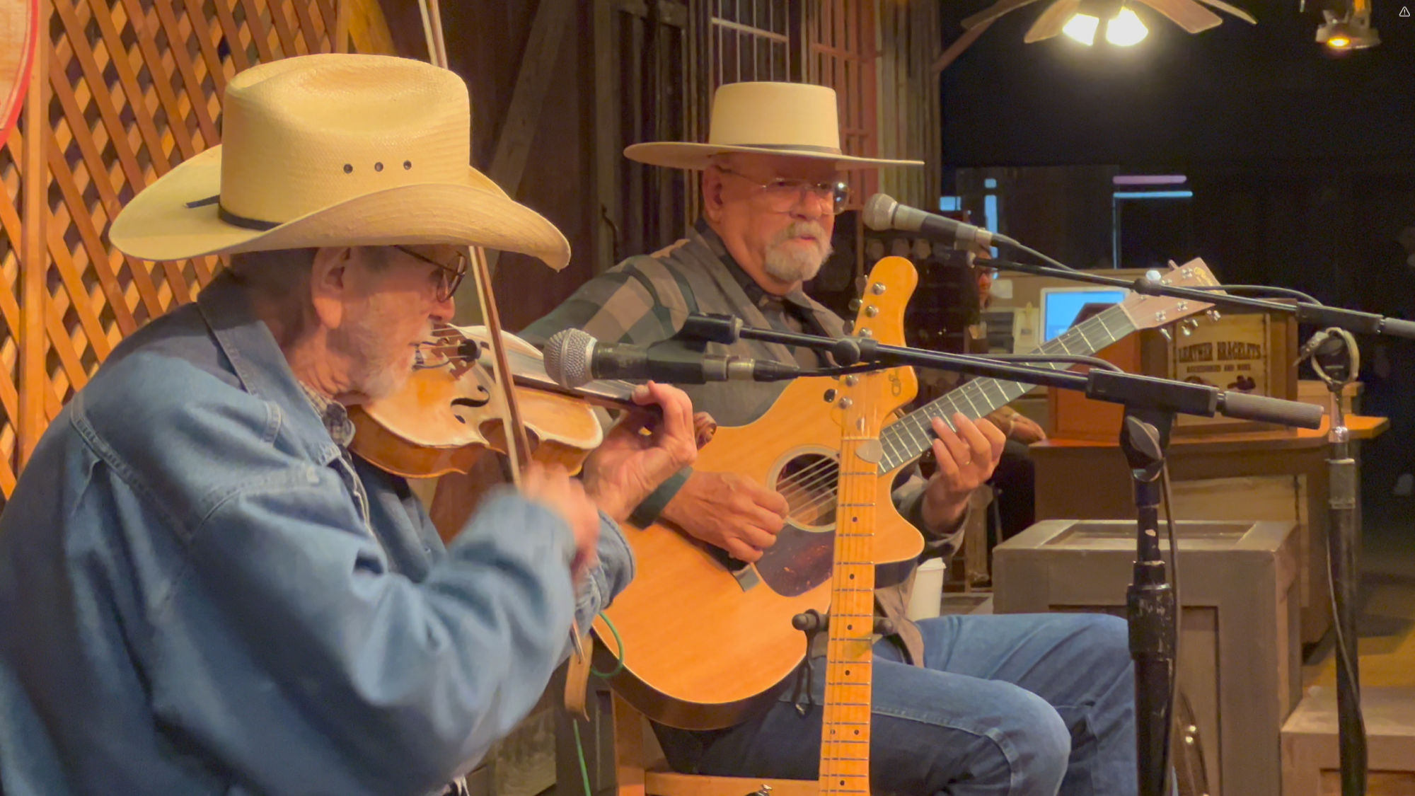 Knott's Berry Farm Fireman's BBQ Bluegrass Duo