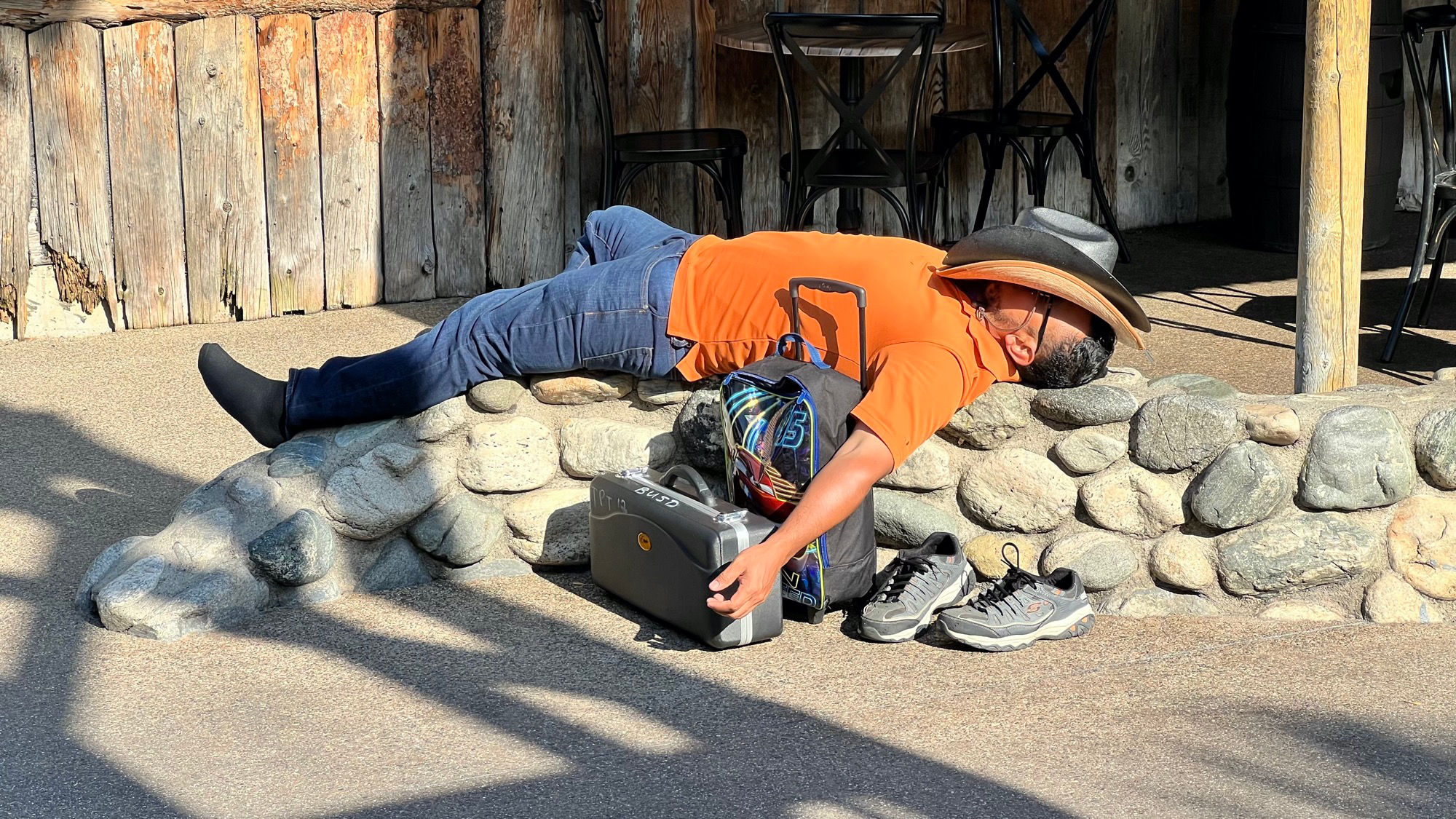 Knott's Berry Farm Ghost Town Sleeping