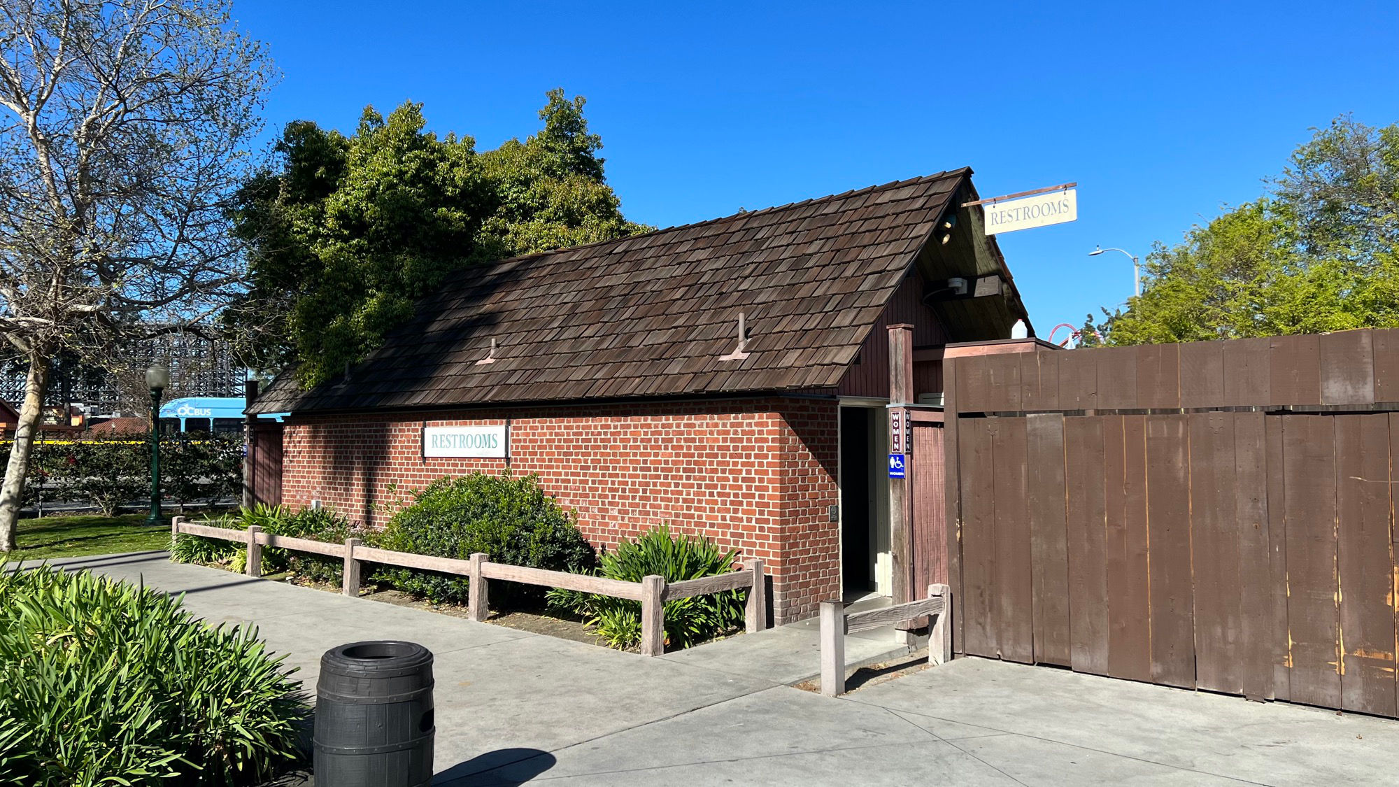 Knott's Berry Farm Parking Lot Restroom