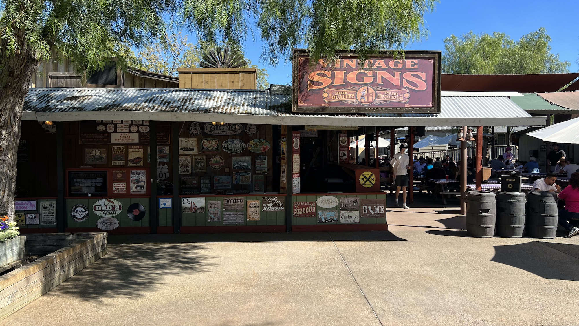 Knott's Berry Farm Vintage Signs