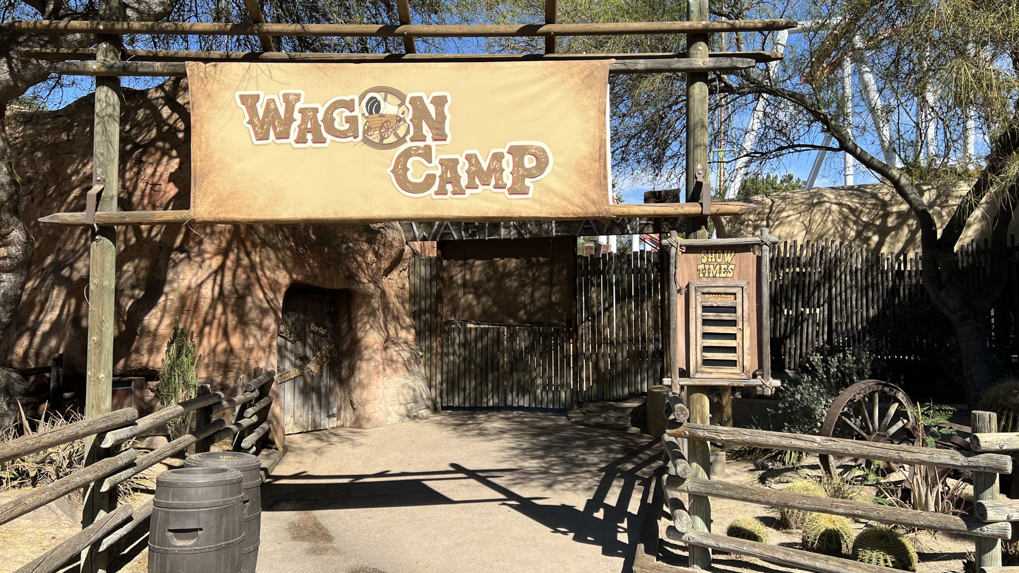 Knotts Berry Farm Wagon Camp