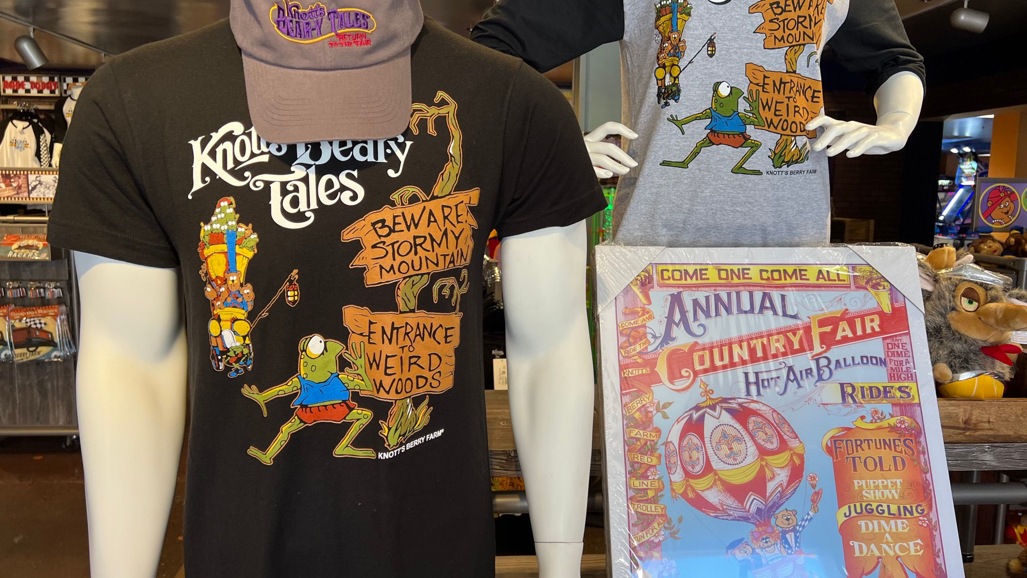 Knott's Bear-y Tales Merch