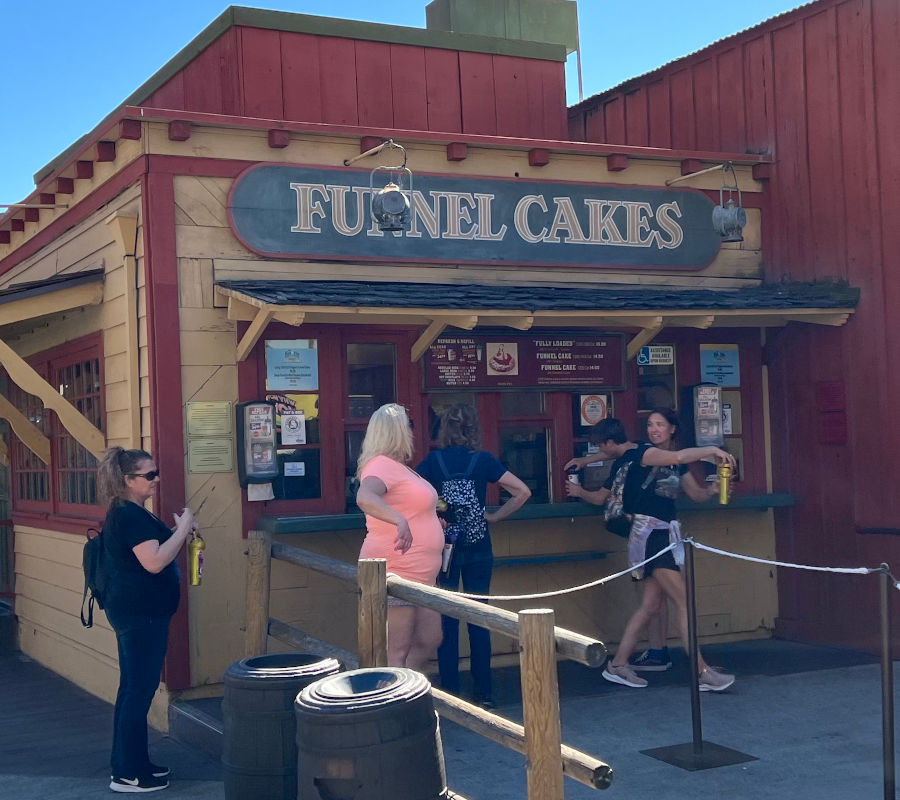 Log Ride Funnel Cakes