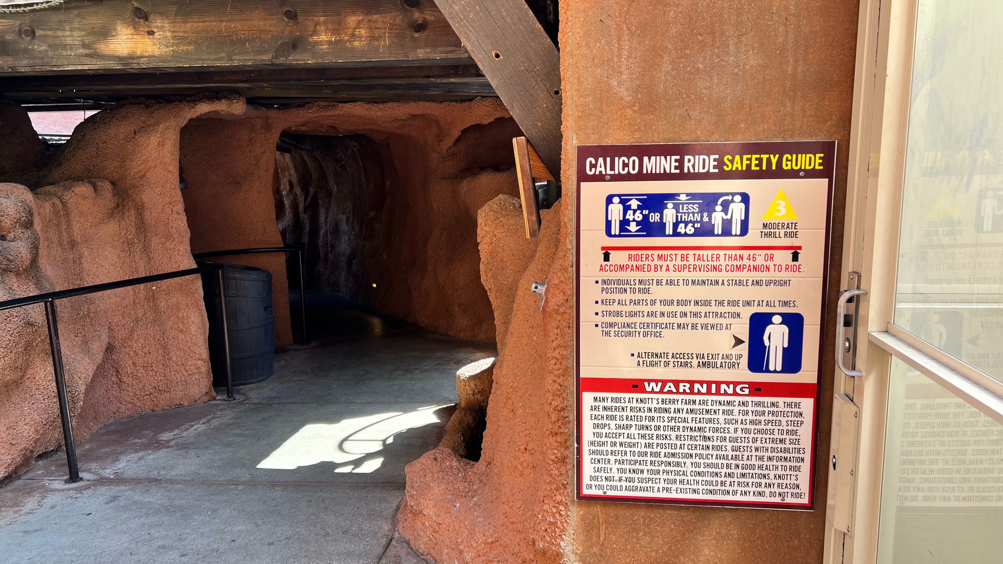 Calico Mine Ride Safety Guide