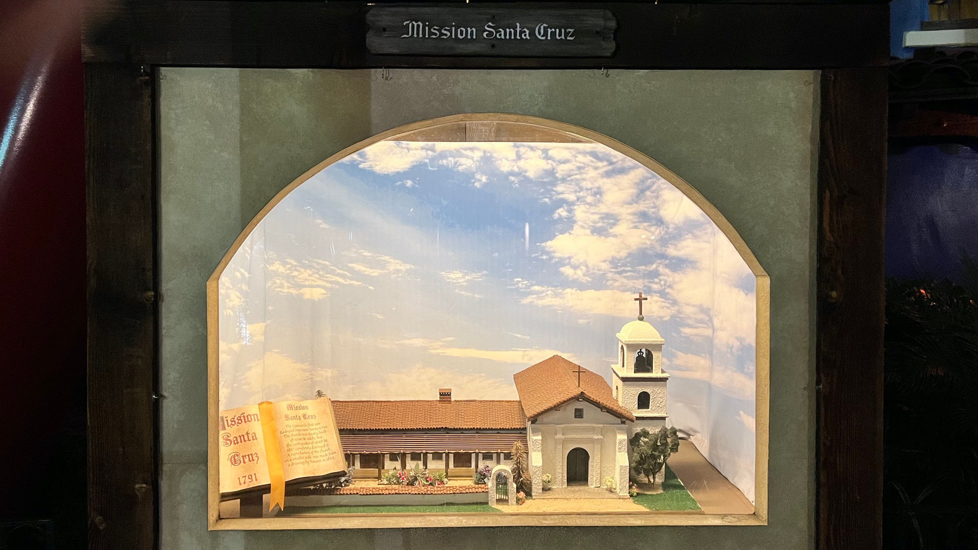 Mission Santa Cruz Model