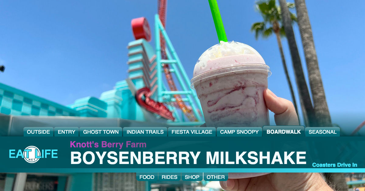 Boysenberry Milkshake