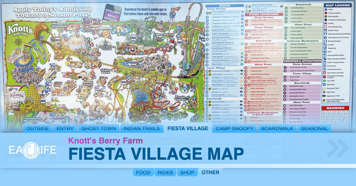 Fiesta Village Map