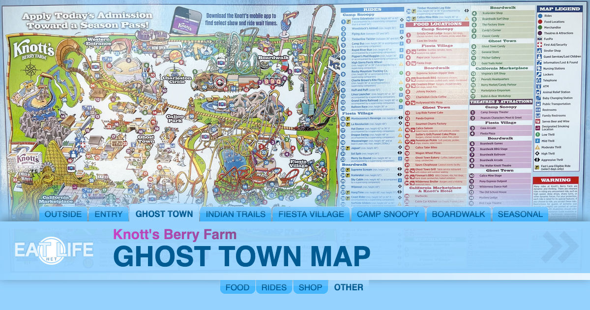 Ghost Town Map