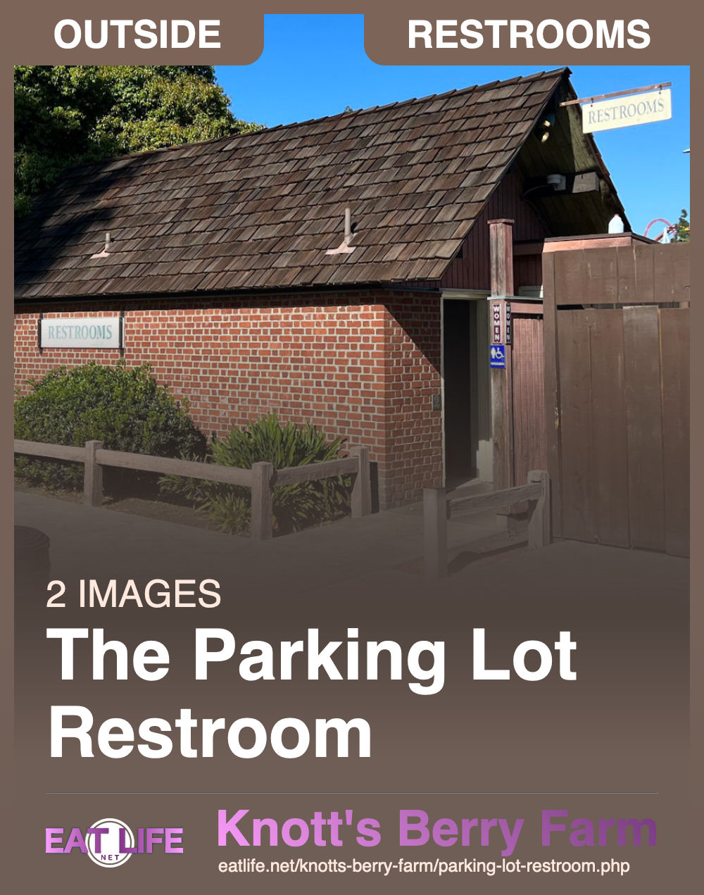 Parking Lot Restroom