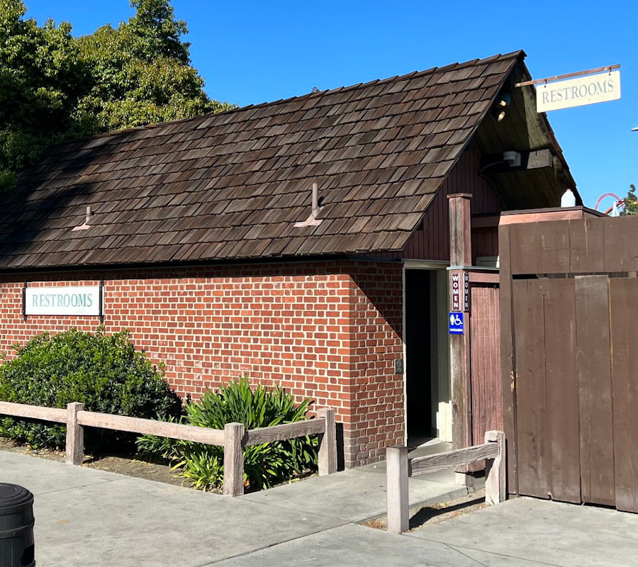 Parking Lot Restroom