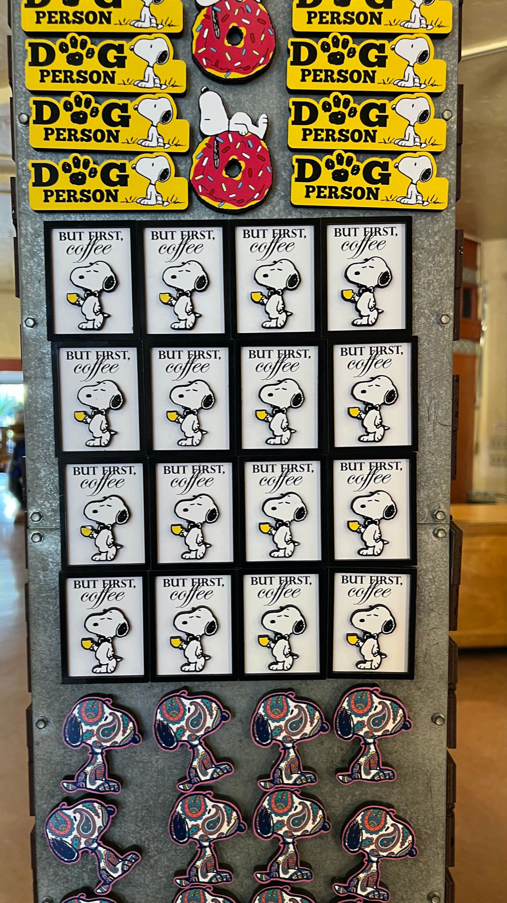 Peanuts Refridgerator Magnets Snoopy