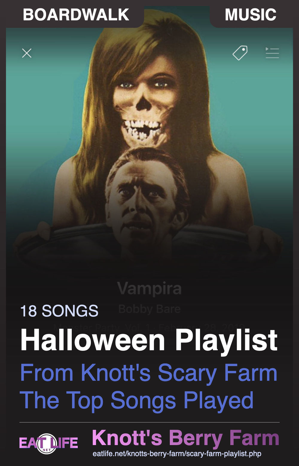 Knott's Scary Farm Playlist