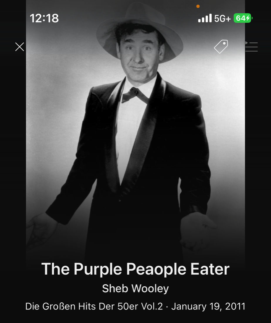 Sheb Wooley The Purple People Eater