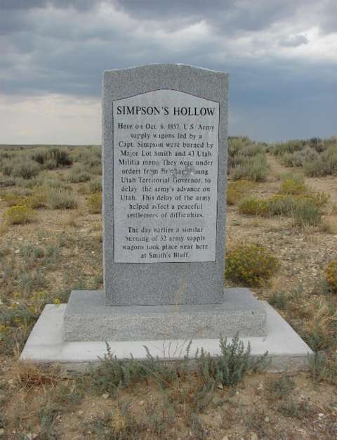Simpson's Hollow Marker