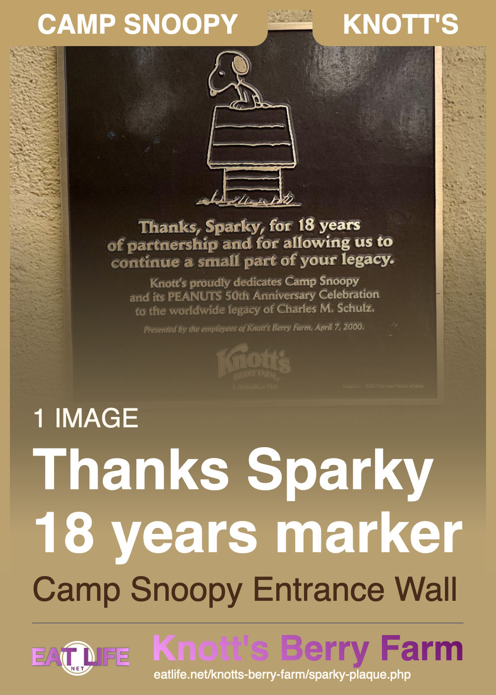 Sparky Plaque