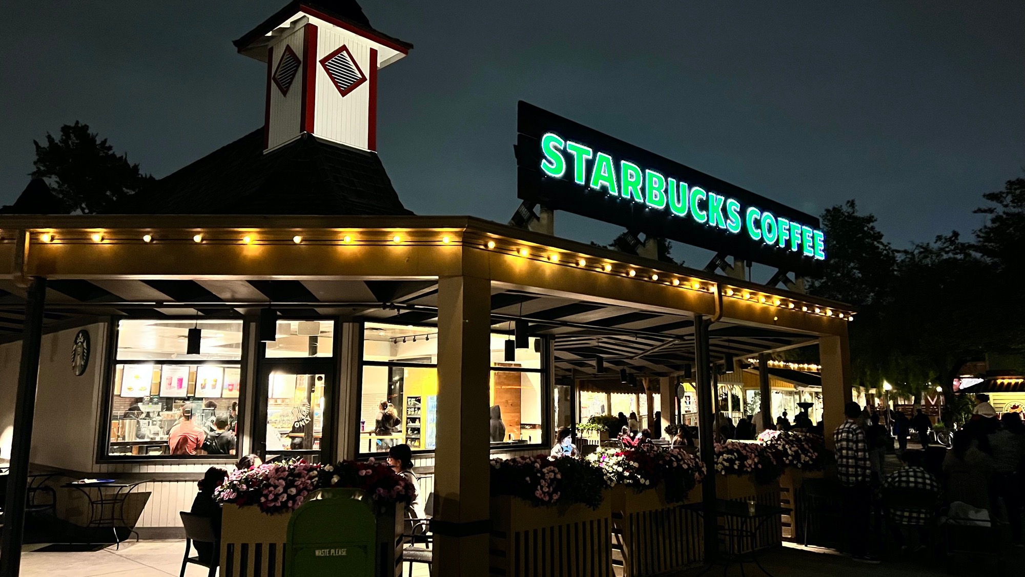 Starbucks at Night
