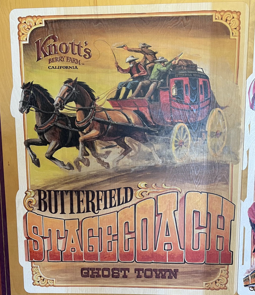 Virginia's Gift Shop Butterfield Stagecoach